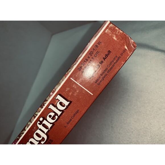 1979 Milton Bradley Puzzle Springfield Series Rose Cottage Jigsaw #6 4086 - Picture 4 of 8